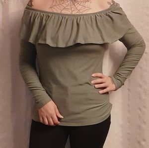Ultra Flirt off-the-shoulders Top